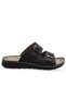 6092 FULL Orthopedic Men's Slippers - Daily Sandals with Double Buckle Detail - 2