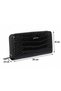 Genuine Leather Large Size Zippered Women's Wallet - 4
