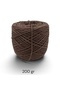 (200 Gr) Cotton Hand Knitting Yarn/Knitting Yarn/Motif Yarn/Punch Yarn/Knitting Bag Yarn-Brown