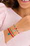Christmas Tree and Rattle Bead Bracelet - 2