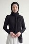 Basic Muslin Shawl Black