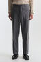 Gray Tapered Fit Men's Pants