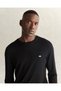Men's Black Crew Neck Sweatshirt - 5