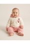 2-Piece Baby Girl Set with Ladybug Embroidery, Welsoft Cotton Baby Set 6-9,9-12,12-18,18-24 Months Top and Bottom 2-Piece Baby Girl Set, Welsoft Winter Baby Set - 3
