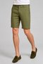 Linero Khaki 100% Linen Bermuda Shorts - 4