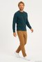 Rush Green 100% Cotton Crew Neck Sweatshirt - 2