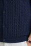 Compo Navy Blue 100% Cotton Knitted Shirt - 4