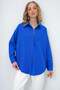 Women's Saks Oversize Long Woven Shirt Alc-X6828 - 5