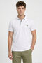 Barbados White 100% Cotton Polo T-Shirt