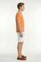 Ormes Orange 100% Cotton Polo Knitwear T-Shirt - 3