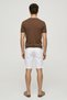 Clermont Brown 100% Cotton Crew Neck Knitwear T-Shirt - 5