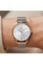 Silver Color Steel Mesh Cord 2 Years Warranty Sb.1.10302.2 Women's Wristwatch