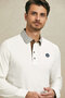 Alezio Off-White 100% Cotton Sweatshirt - 3