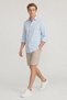 Valencia Blue Cotton Shirt - 2
