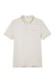 Men’s Slim Pique Polo with Contrast Collar & Signature Embroidery - 4