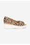 Pantofi cu platforma Luannsa leopard - 3