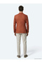 Kiremit Modern Fit 100% Linen Jacket - 5