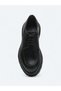 Black Leather Classic Shoes - 3
