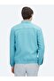 Nil Green Regular Fit High Collar Woven Coat - 5