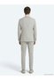 Mink Patterned Modern Fit Wool Blend Suit - 3