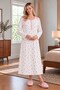 Mecit 6356 Pink Plus Size Women's Nightgown - 2
