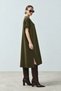 Poncho Sweater Khaki - 5