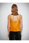 X Selected by Melis Ağazat - Strappy Satin Blouse - 4