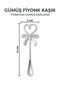 Heart Bow Tea Sugar Spoon, 6 Pieces - 2
