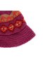 Girl's Fuchsia Knitted Beanie - 2