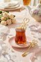 Heart Bow Tea Sugar Spoon, 6 Pieces - 7