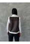 Suede Collared Fur Vest - Anthracite Cream |   Vmf1532 - Anthracite Cream - 6