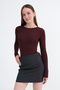 Crew Neck Bodysuit Z2844