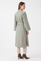 Chinese Buttoned Trench Coat 202702 - Mint Green - 4