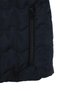 Unisex Navy Blue Plush Quilted Coat - 7