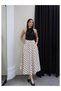 Polka Dot Flared Skirt with Pockets - 2