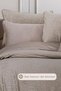 Panthera 7 Piece Duvet Cover Bedding Set / Comfort Beige - 3