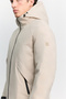Men's Beige Magnet Pocket Detailed Hooded Waterproof Lightweight Coat A62Y6203 - 2