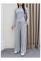 Padded Waist Tie-Up Tracksuit Set - 3