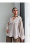 V-Neck Linen Flowy Shirt