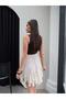 Polka Dot Mini Flared Skirt - 5
