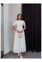 Embroidered Midi Dress