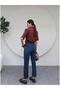 Momfit Jeans with Waist Accessories - 4