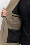 Men's Mink Classic Collar Lightweight Windproof Technical Fabric Comfort Fit Coat A62Y6218 - 4