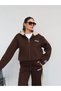 Double Color Hooded Tracksuit Set - 2