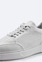 Men's White 100% Leather Casual Shoes A61Y8002 - 3