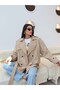 Eh Collection Belted Padded Trench Jacket - 6