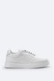 Men's White 100% Leather Casual Shoes A61Y8002