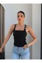 Staple-Accessory Strap Blouse - 3