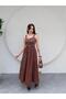 Zero Sleeve Midi Flared Skirt Dress - 2