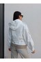 Elastic Waist Hooded Trench Coat - 5